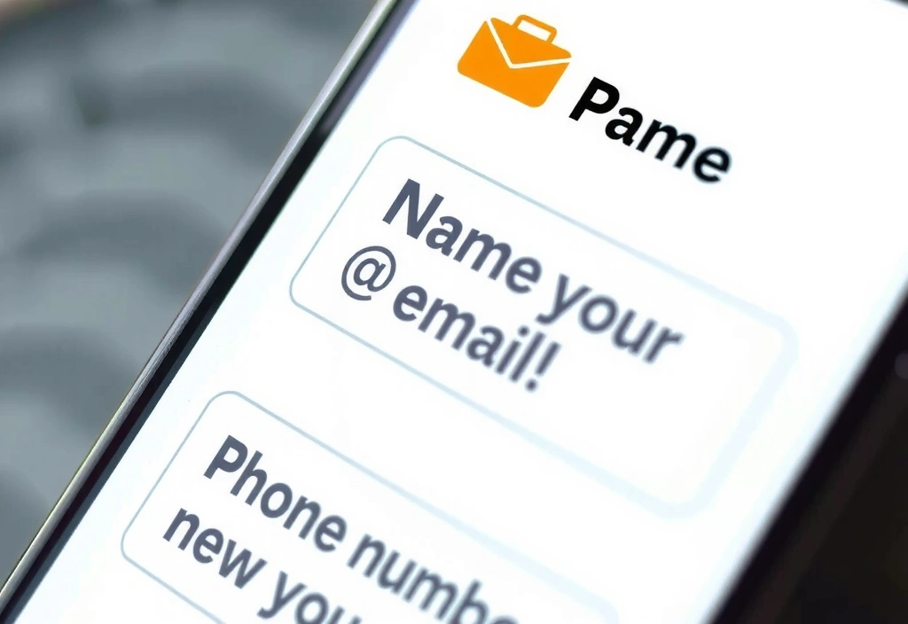 Contact information form fields